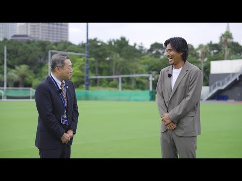 中澤佑二さんが新設された「サムライブルールーム」に迫る！｜アパホテル×DAZN